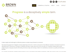 Tablet Screenshot of brownlaw.ca